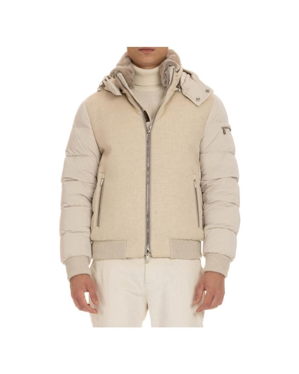 Down Jackets Moorer pour homme en coloris Natural