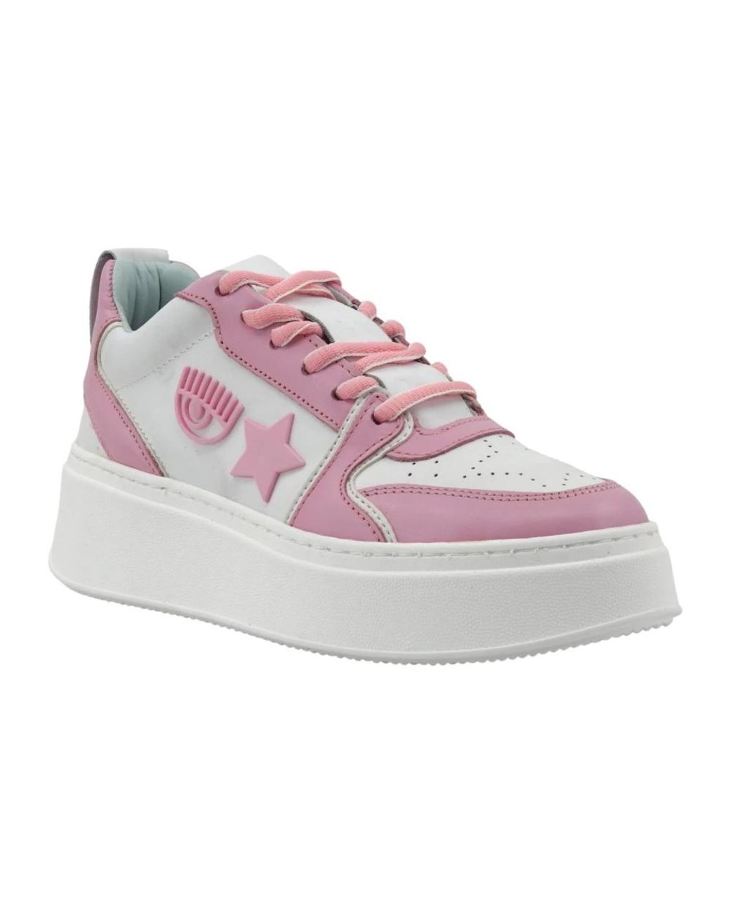 Chiara Ferragni Purple Sneakers
