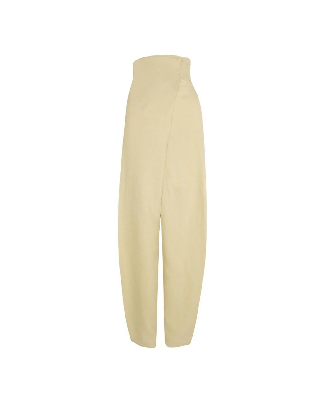 Cortana Yellow Tapered Trousers