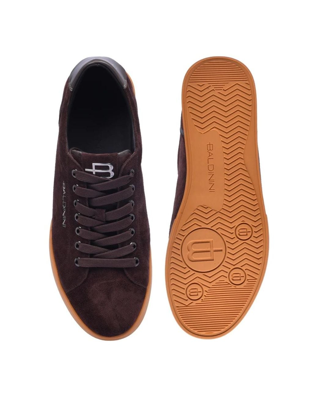 Baldinini Wildleder-Sneaker in Blue für Herren