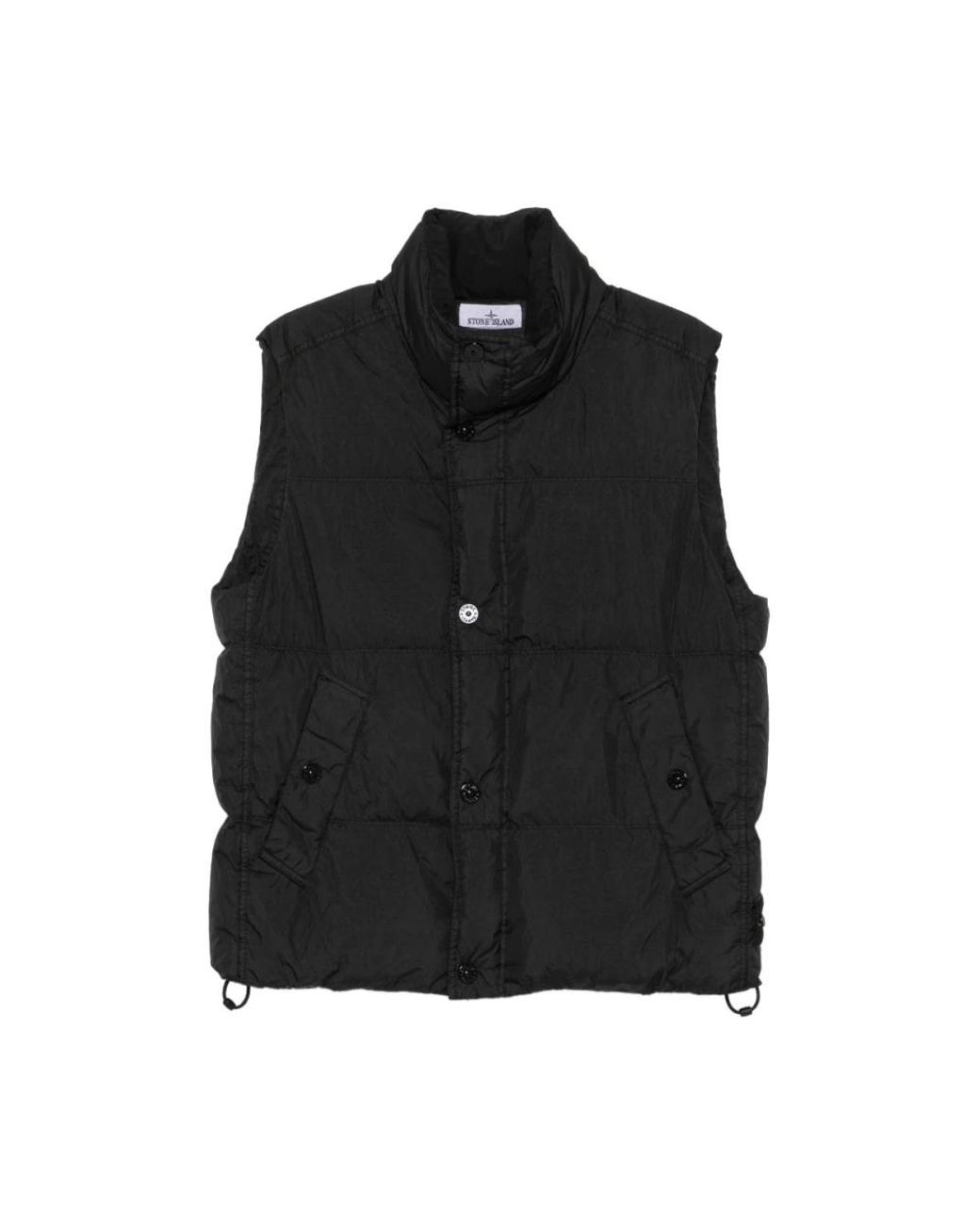Stone Island Black Waistcoats for men