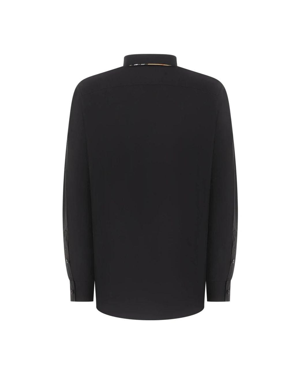Burberry Black Formal Shirts for men