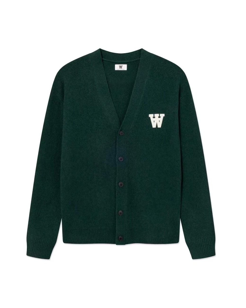 WOOD WOOD Green Cardigans for men