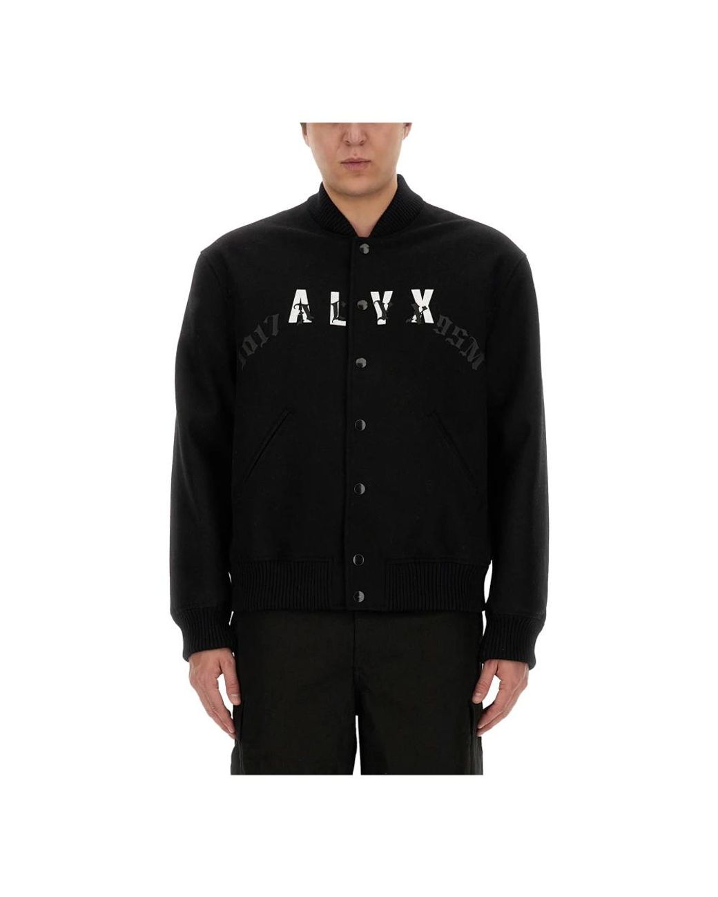 1017 ALYX 9SM Black Bomber Jackets for men
