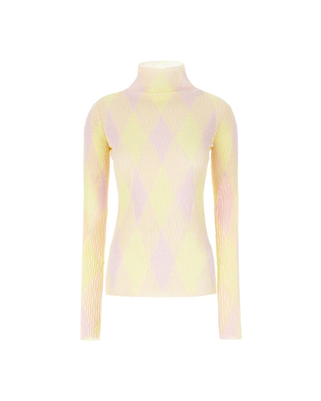 Burberry Yellow Turtlenecks