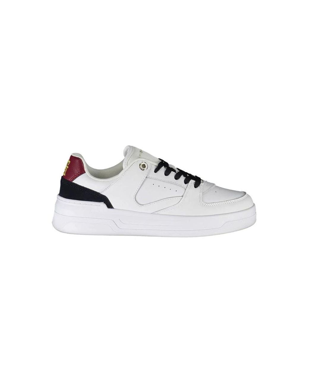 Tommy Hilfiger White Bianco Leather Sneaker