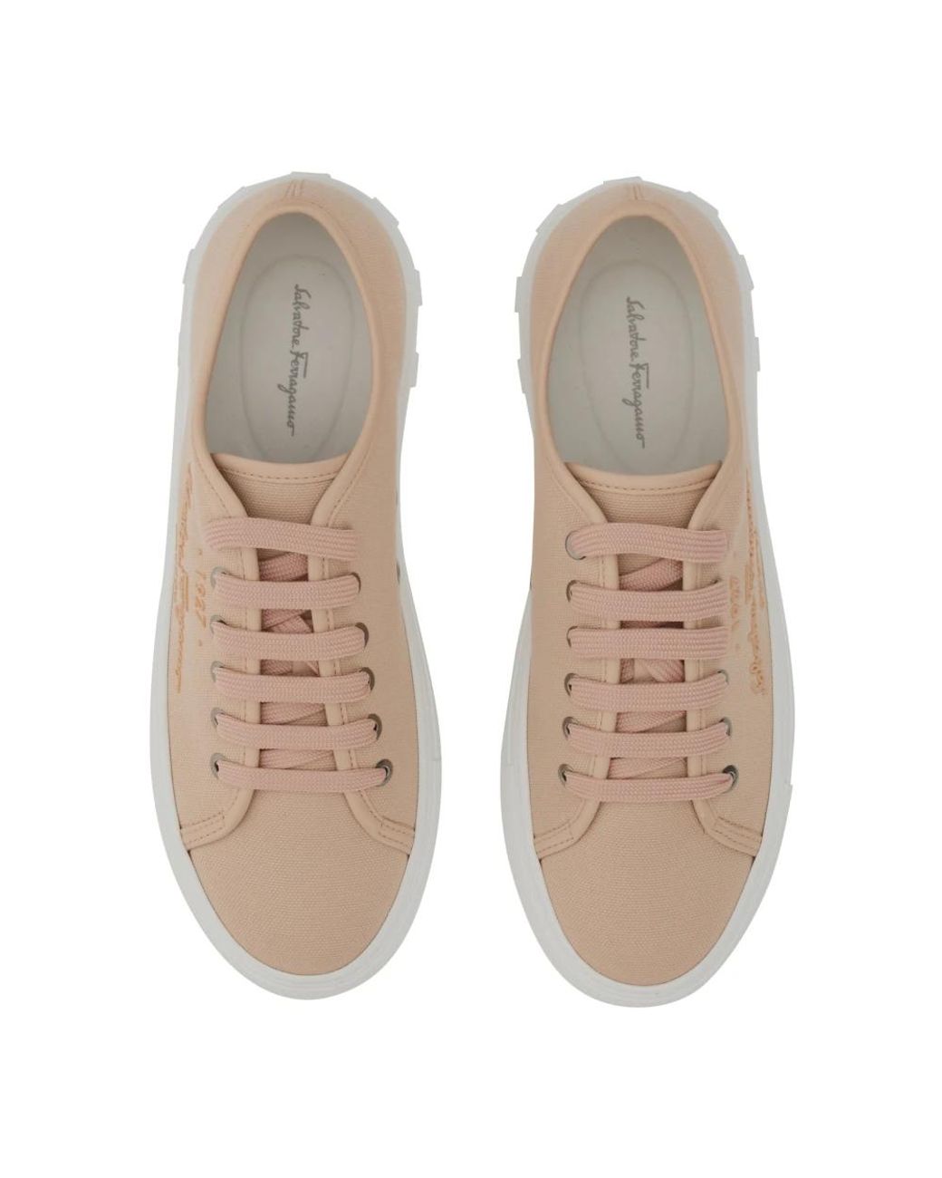 Ferragamo Pink Sneakers