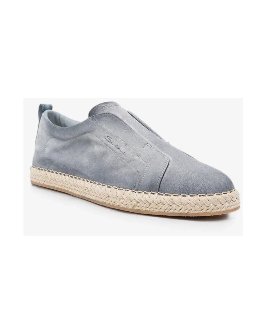 Santoni Gray Espadrilles for men