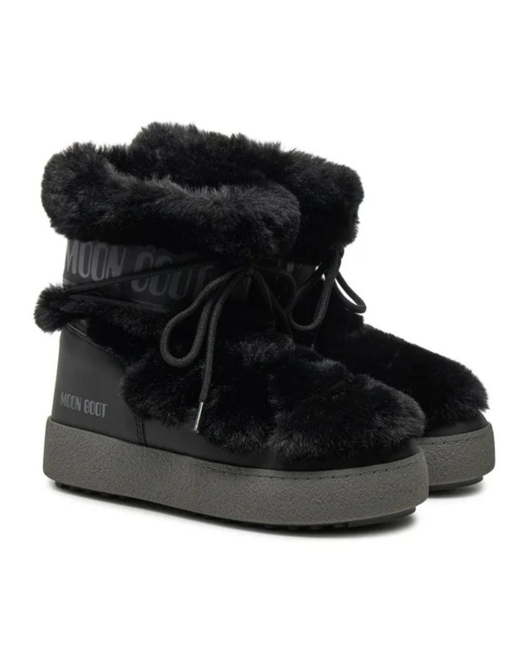 Moon Boot Black Winter Boots