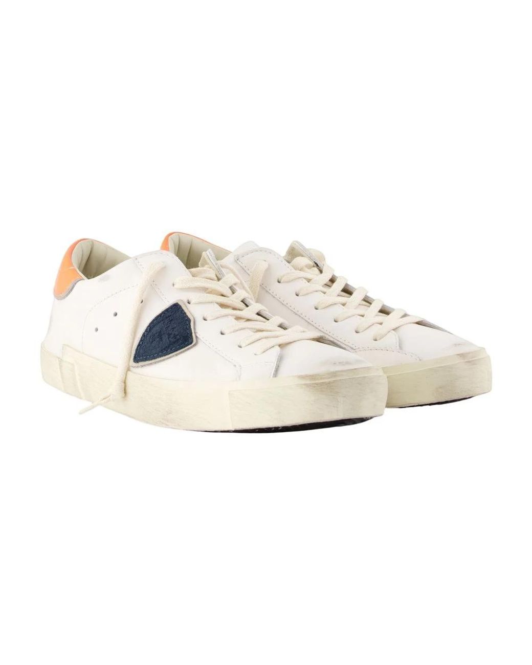 Philippe Model White Sneakers for men
