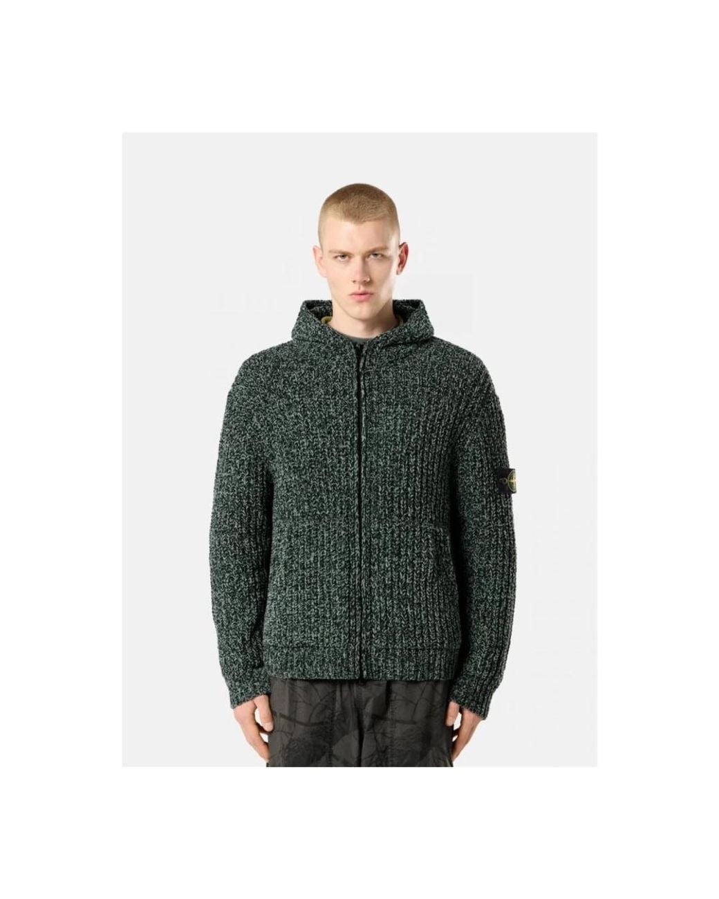 Zip-Throughs Stone Island de hombre de color Green