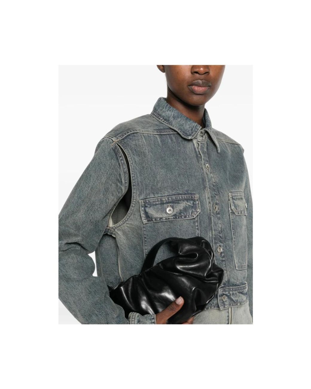 Rick Owens Gray Drkshdw Jackets