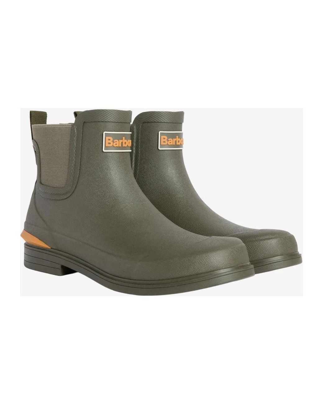 Barbour Green Chelsea Boots