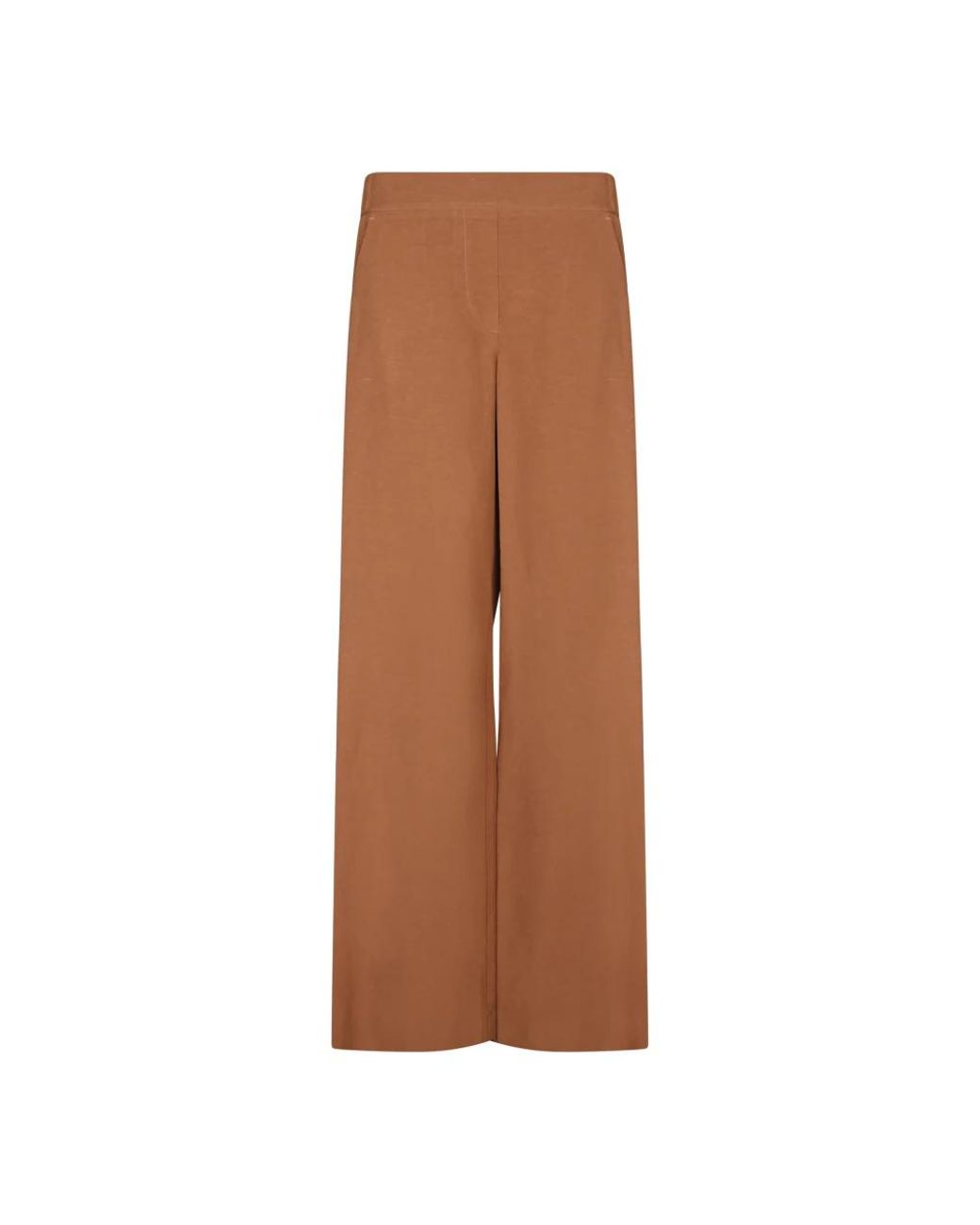 Blanca Vita Brown Wide Trousers