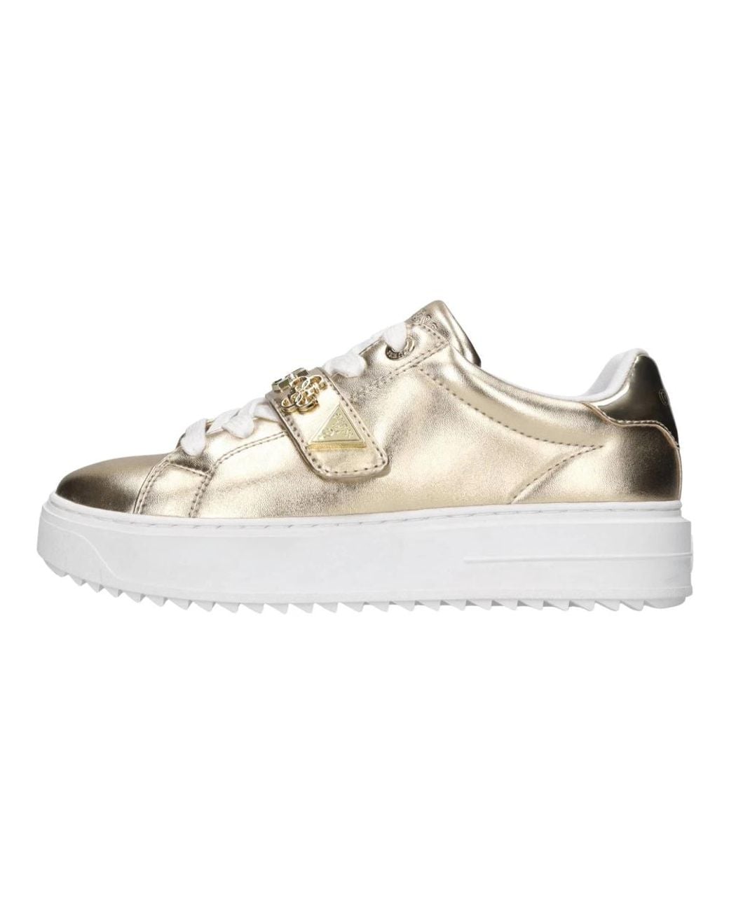Guess Drift Sneaker in het White