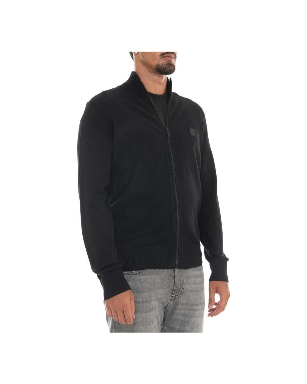 Cardigans Boss de hombre de color Black