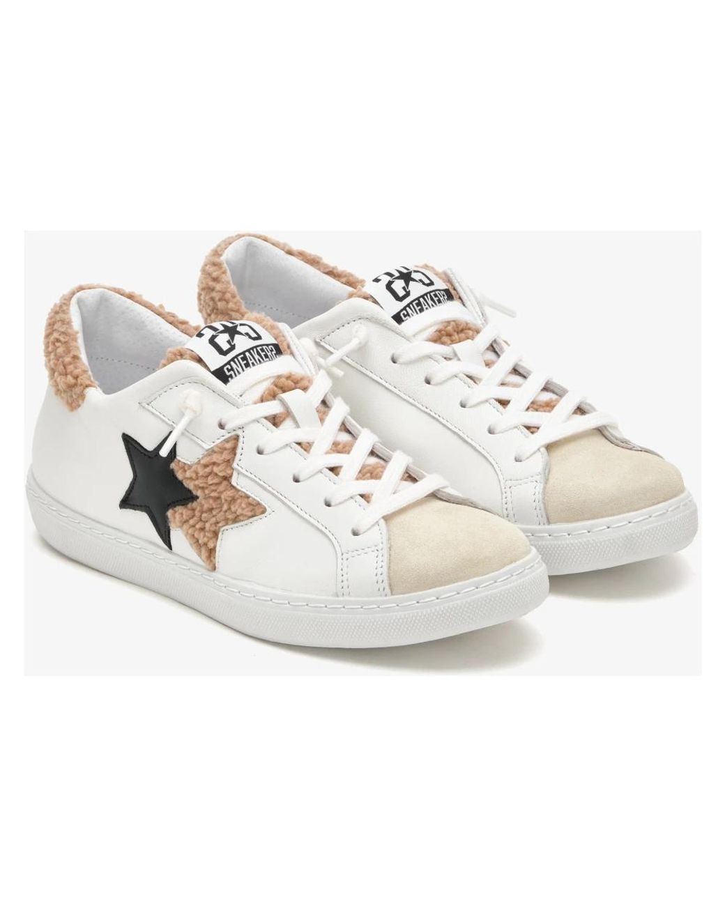 2 Star White Sneakers