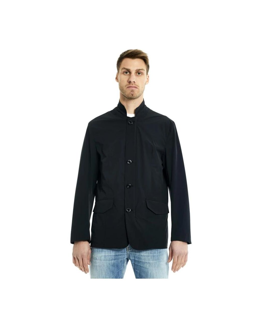 Gimo's Black Light Jackets for men