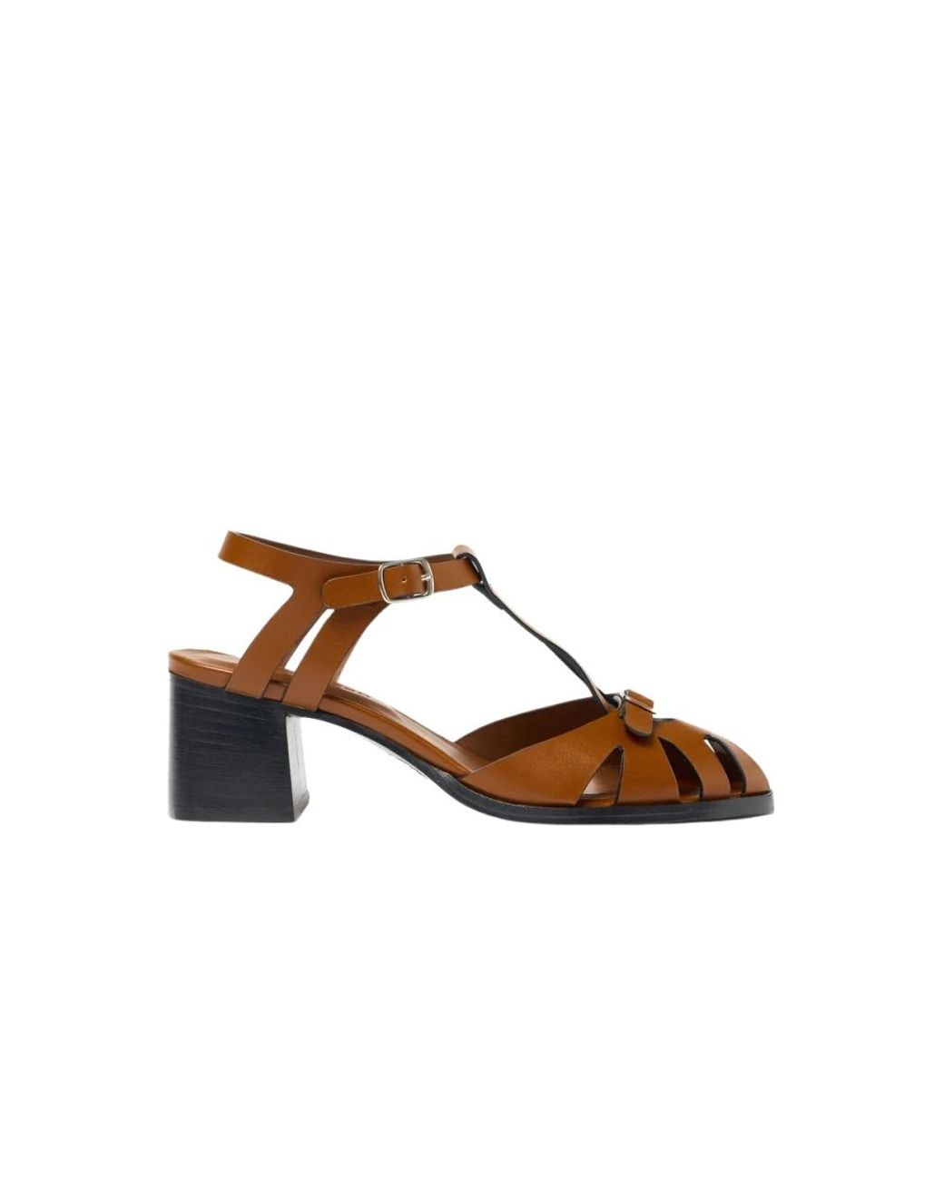 Scarosso Brown High Heel Sandals