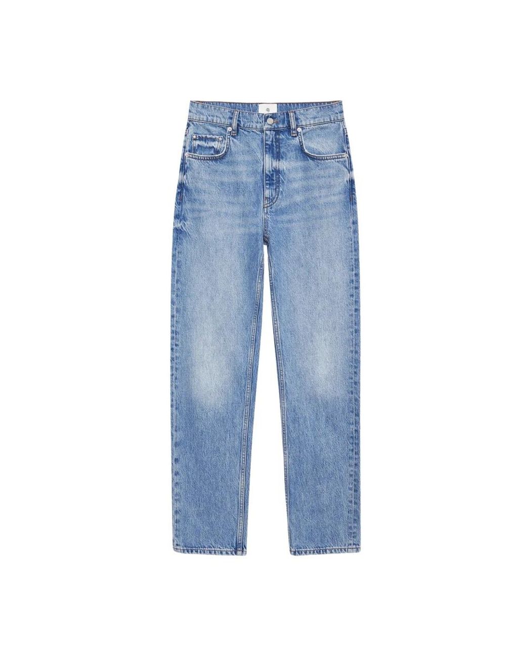Anine Bing Blue Straight Jeans