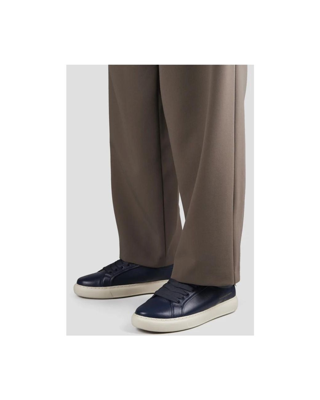 Alexander Smith Blue Sneakers for men