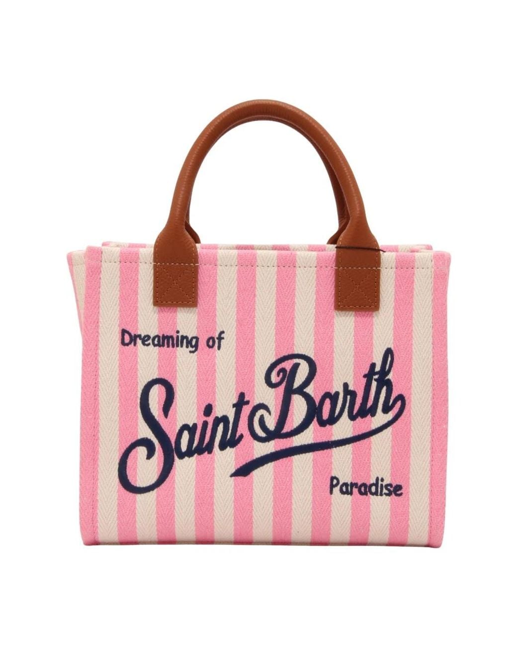 Mc2 Saint Barth Pink Shopping Bags