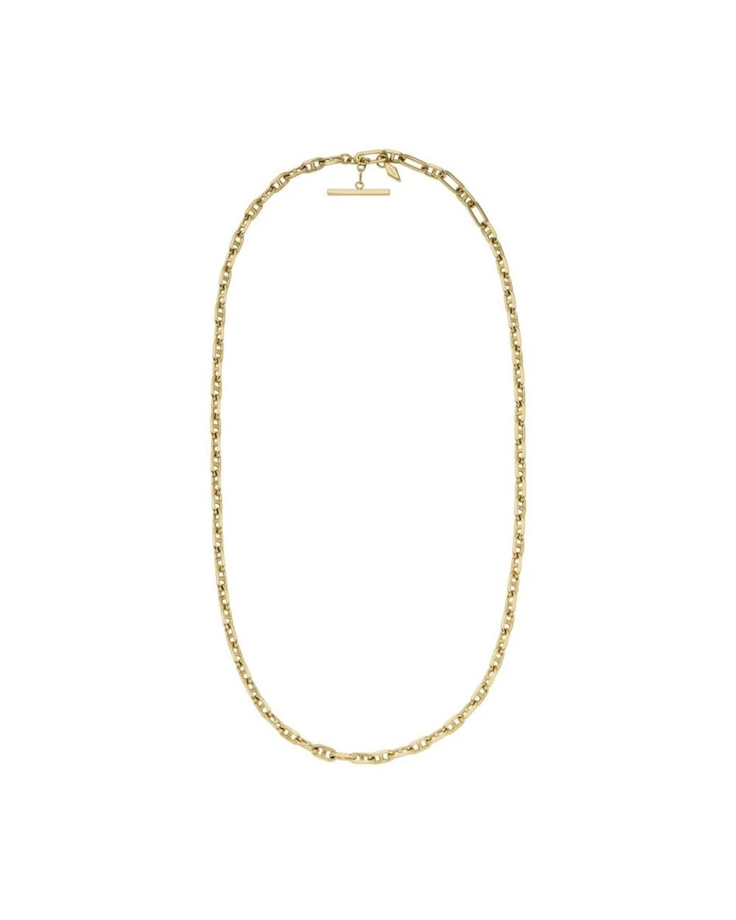 Necklaces Fossil en coloris Metallic