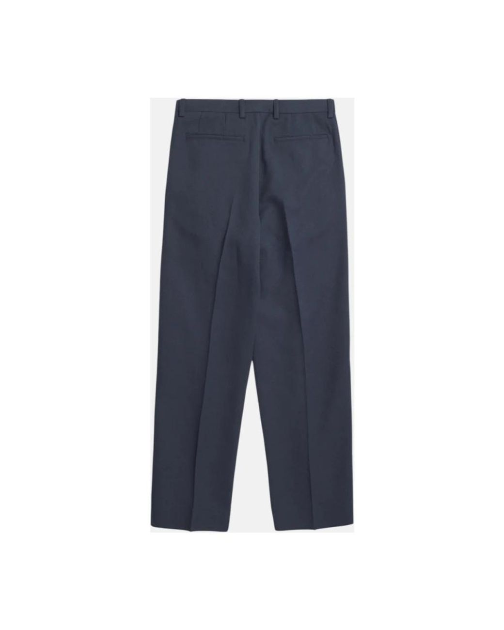 Norse Projects Blue Wide Trousers for men
