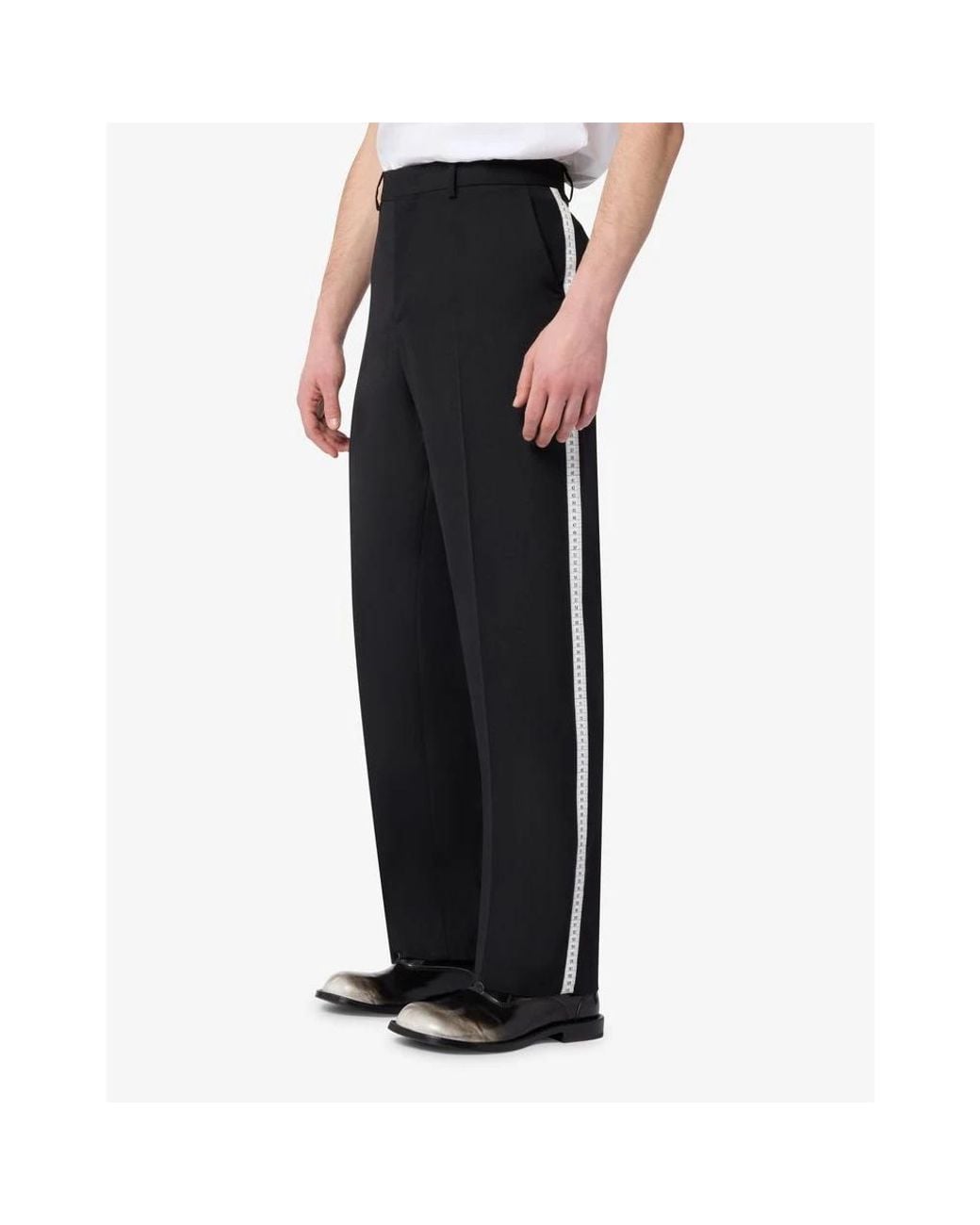 Moschino Black Suit Trousers for men