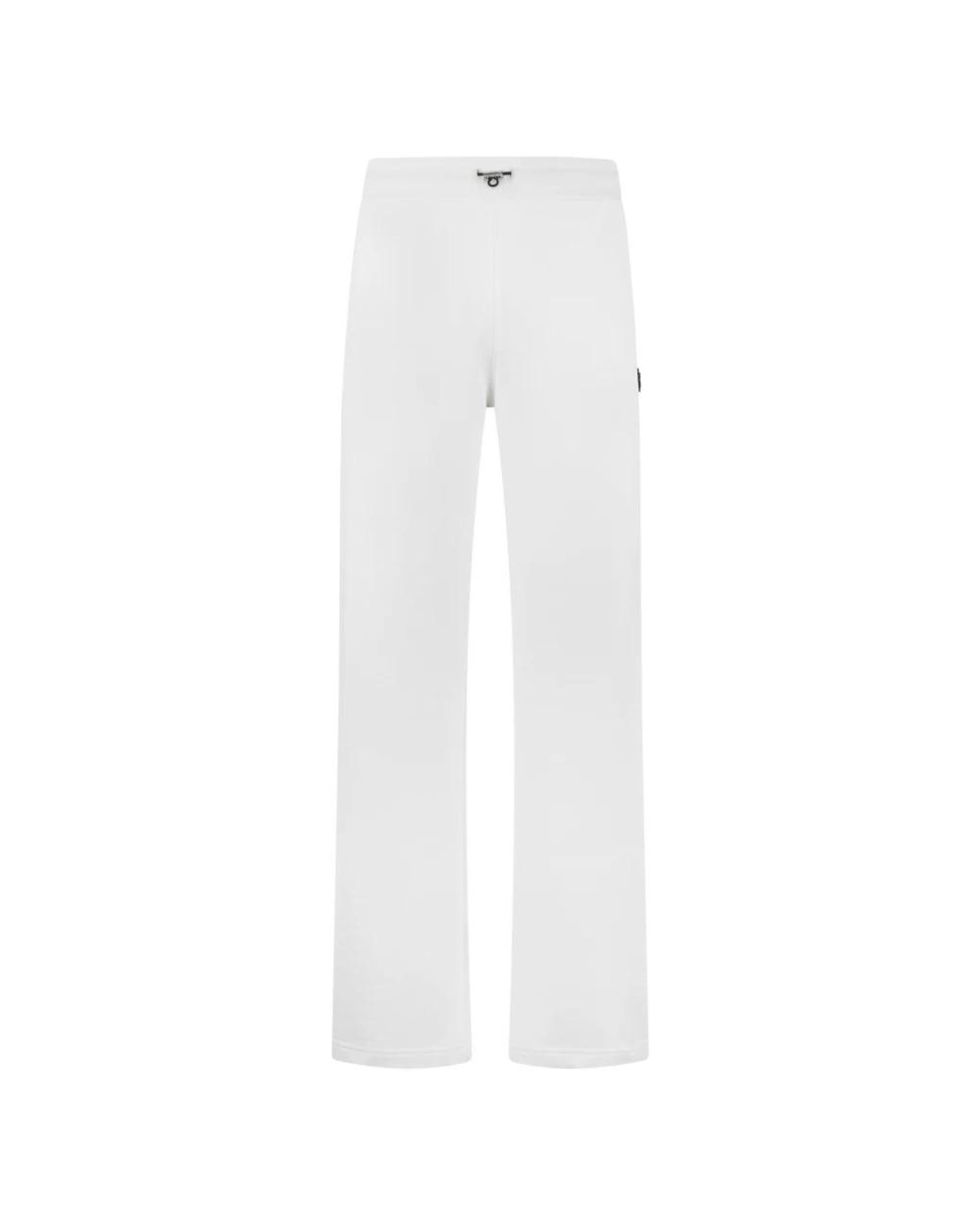 Philipp Plein Jogging Pants Basic in het White voor heren