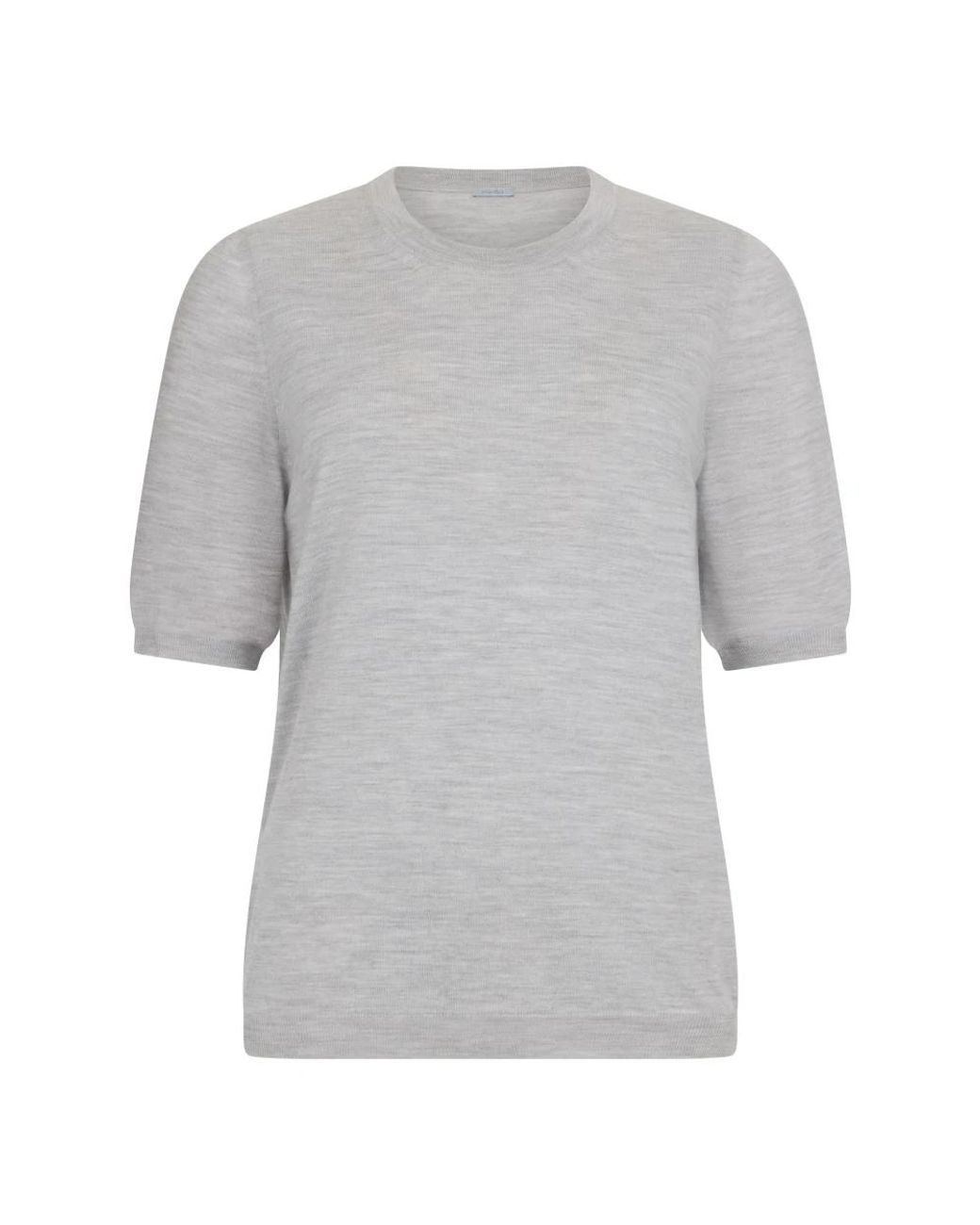 Malo Gray Round-Neck Knitwear