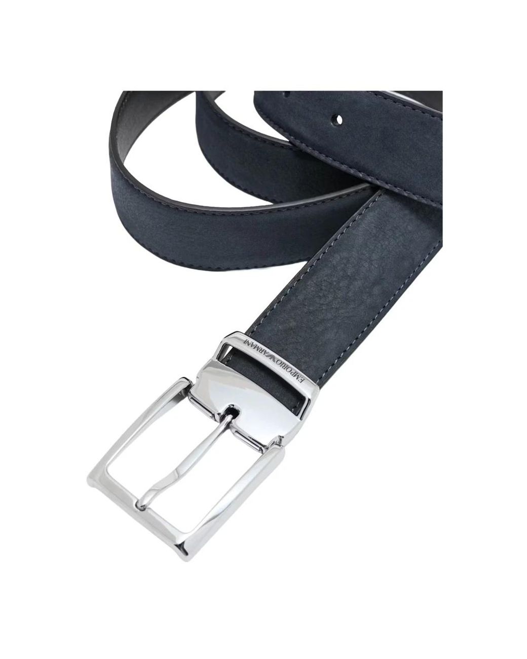 Emporio Armani Blue Belts for men