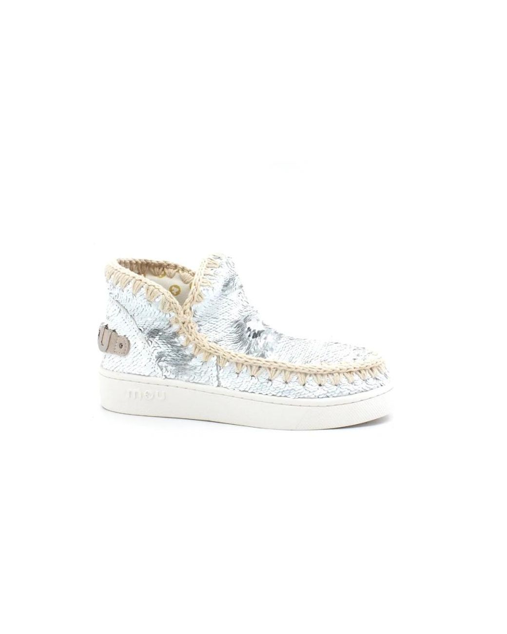 Mou White Winter Boots
