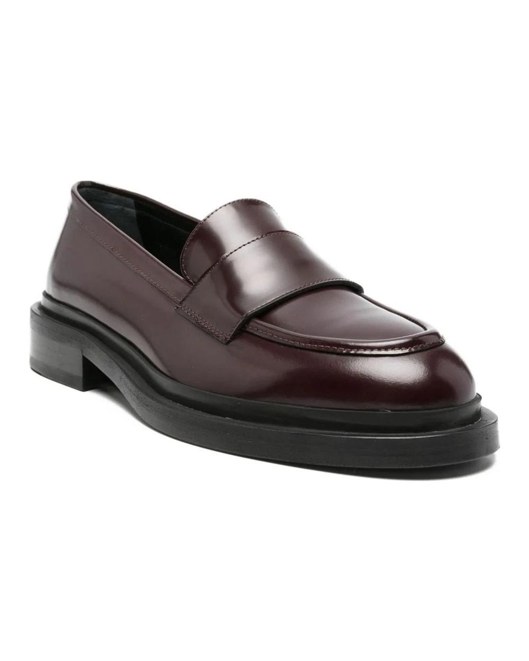 ADRIANNA FERETTI Brown Loafers
