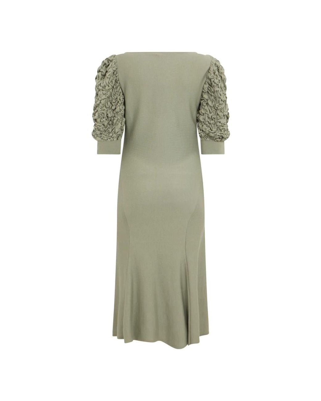 Alberta Ferretti Green Midi Dresses