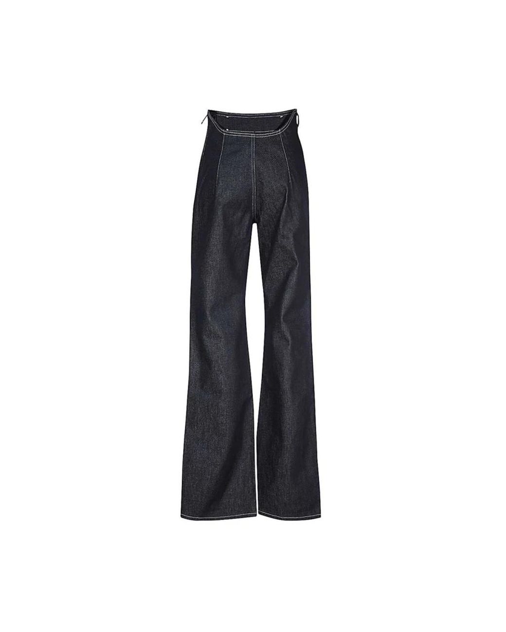 Gcds Blue Wide Jeans