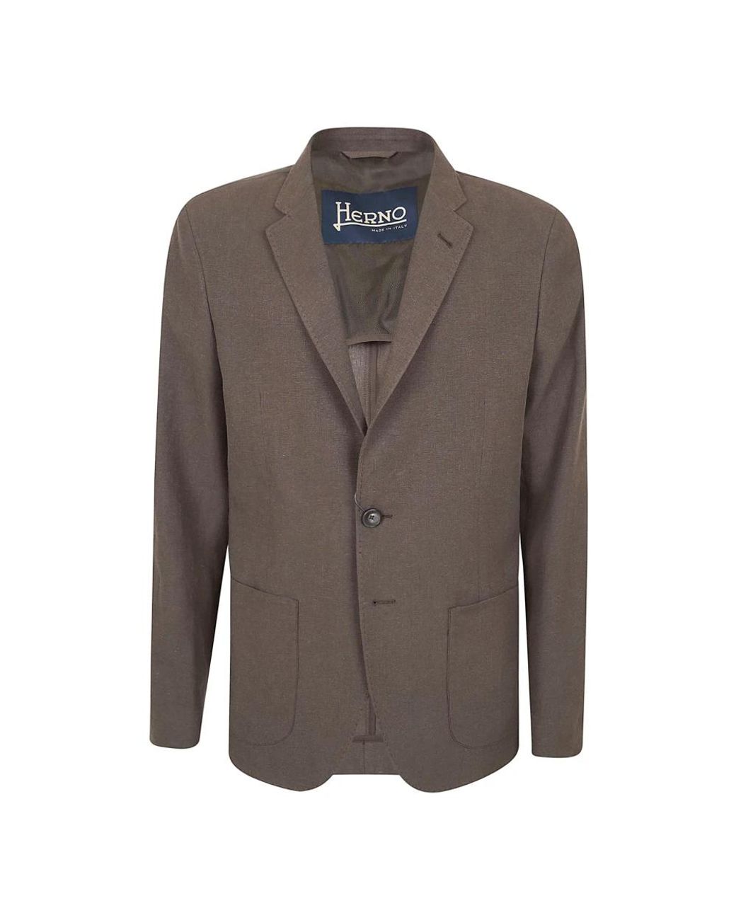 Blazers Herno pour homme en coloris Brown