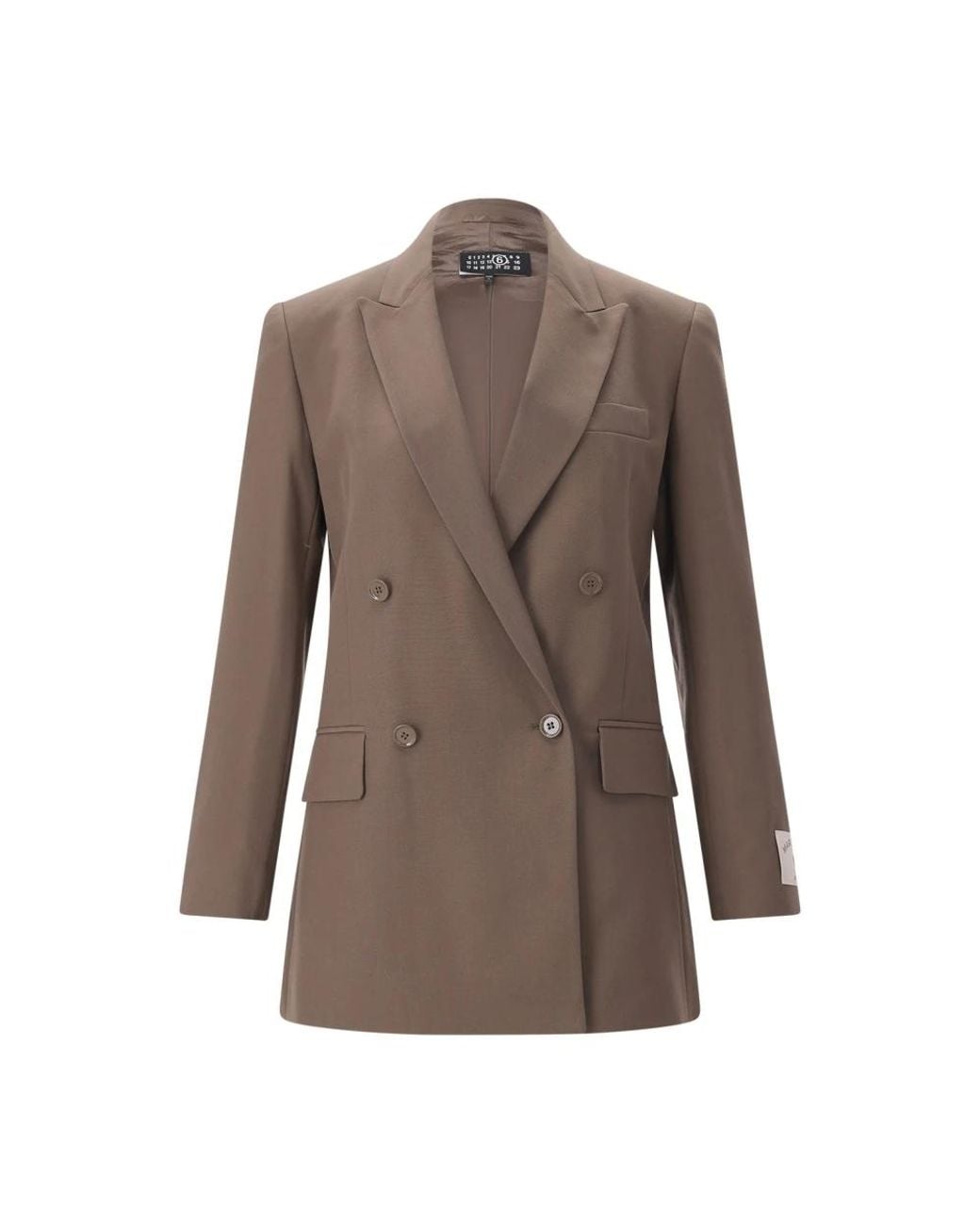 MM6 by Maison Margiela Brown Blazers