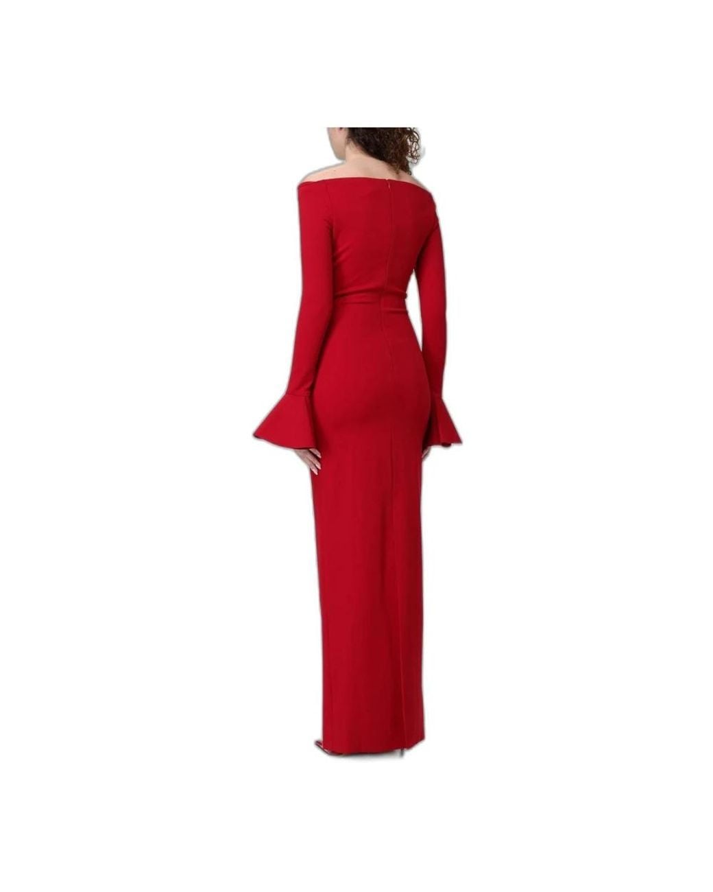 Solace London Red Gowns