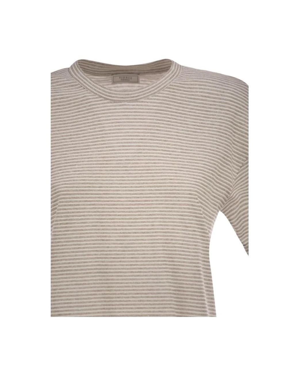 Peserico Gray T-Shirts