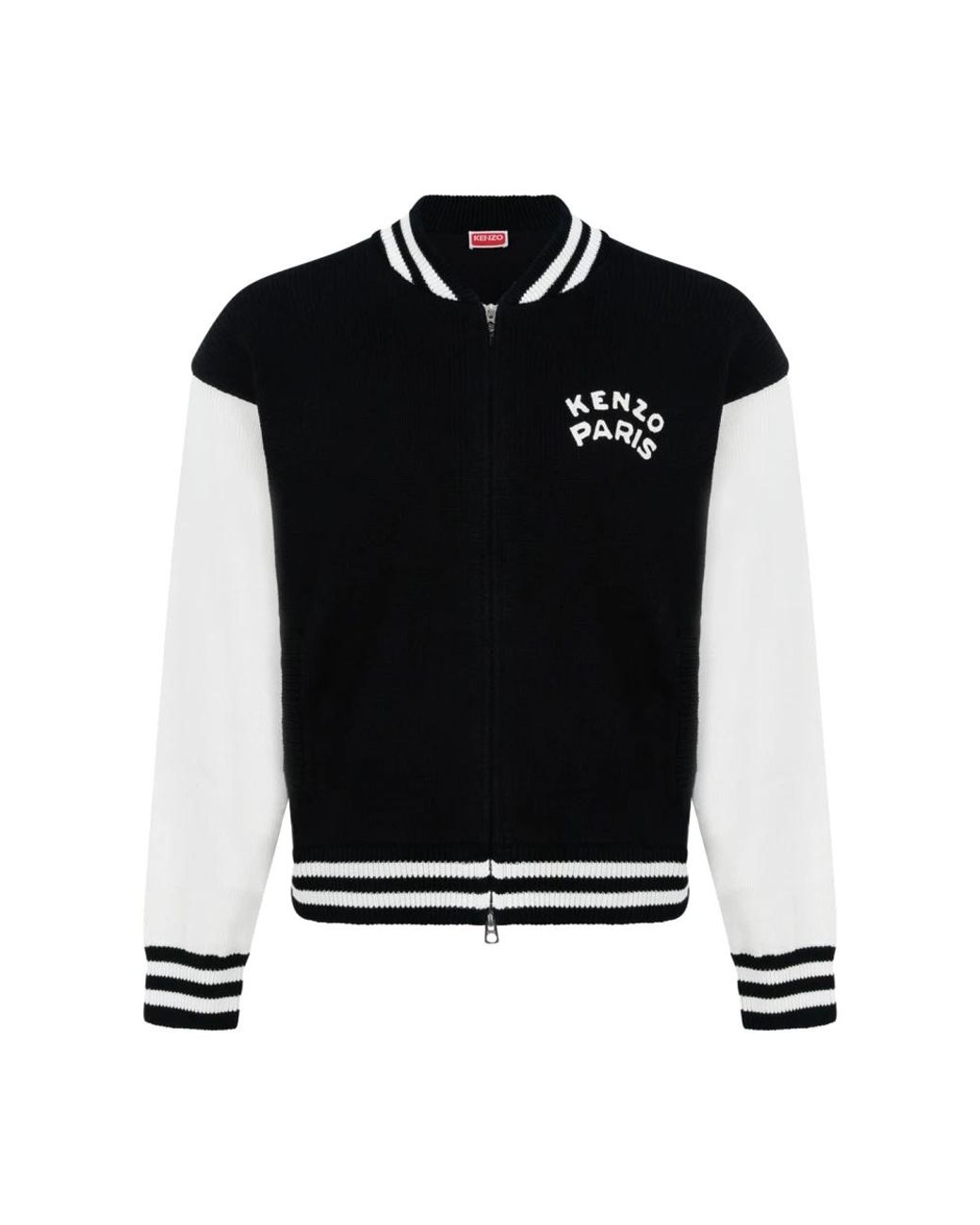 KENZO Black Zip-Throughs for men