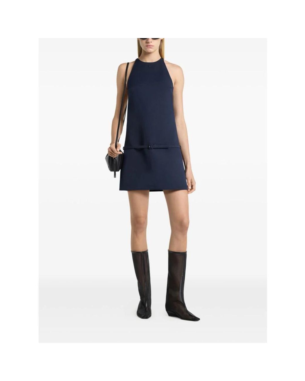 Courreges Blue Short Dresses