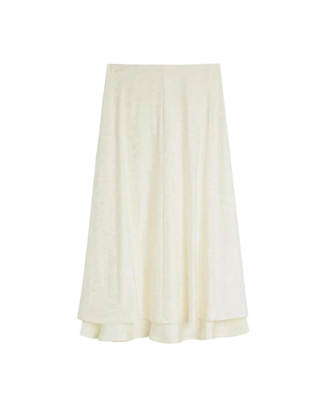 Midi Skirts Jil Sander de color White