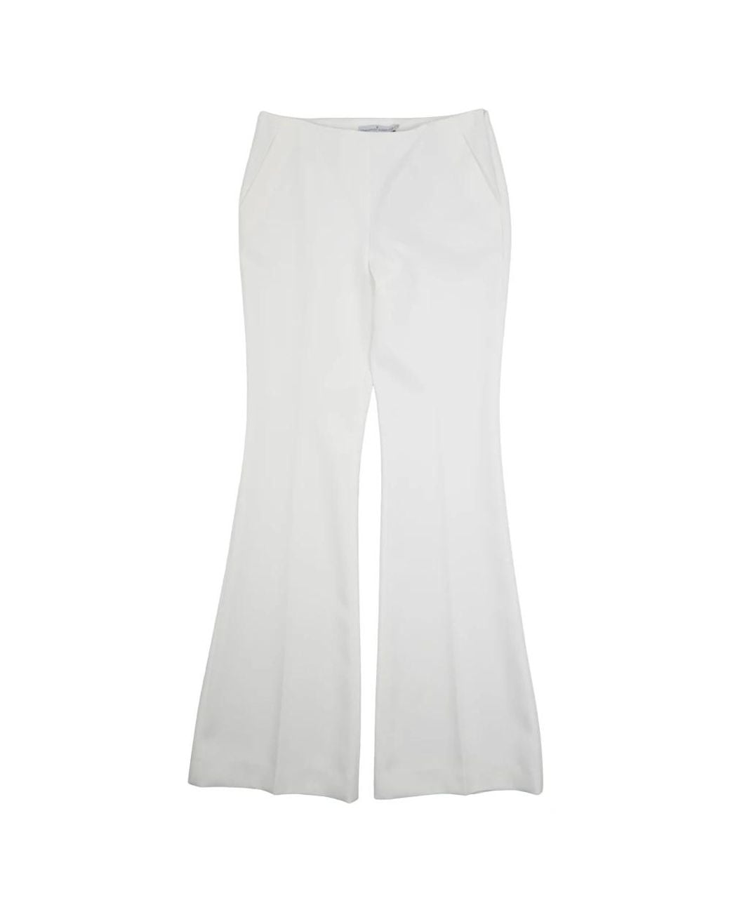 Ermanno Scervino White Wide Trousers