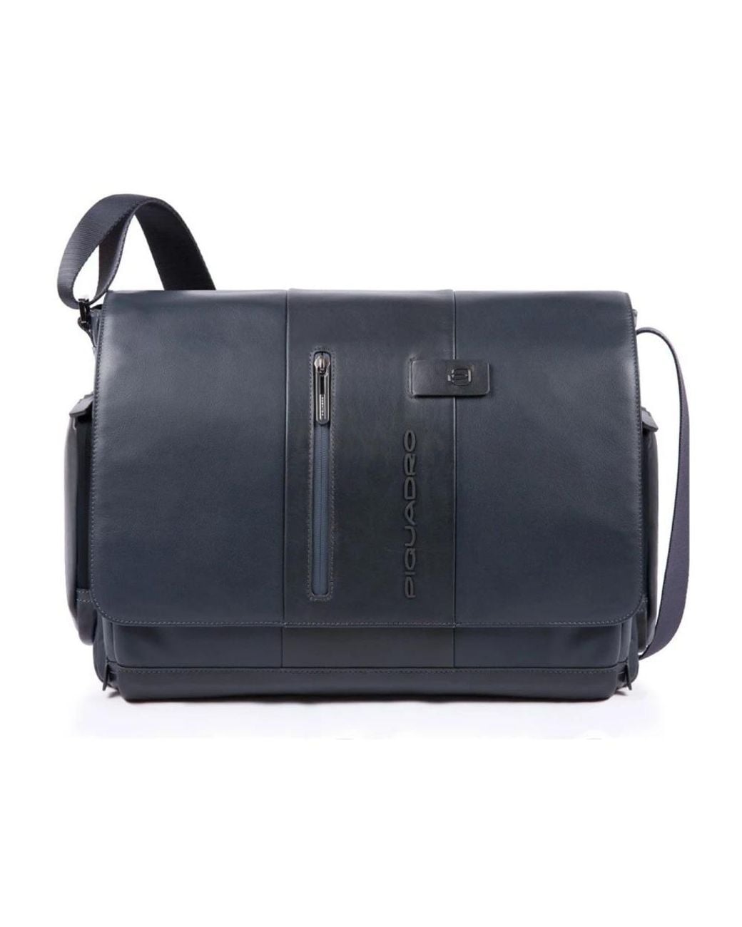 Piquadro Blue Messenger Bags for men