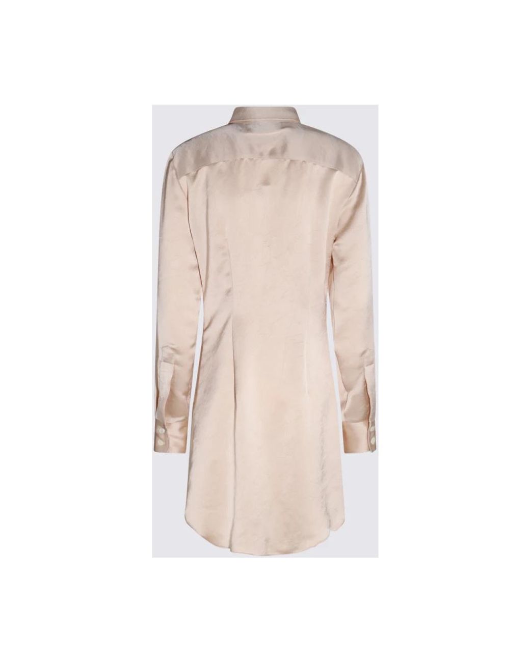 MM6 by Maison Margiela Natural Shirt Dress
