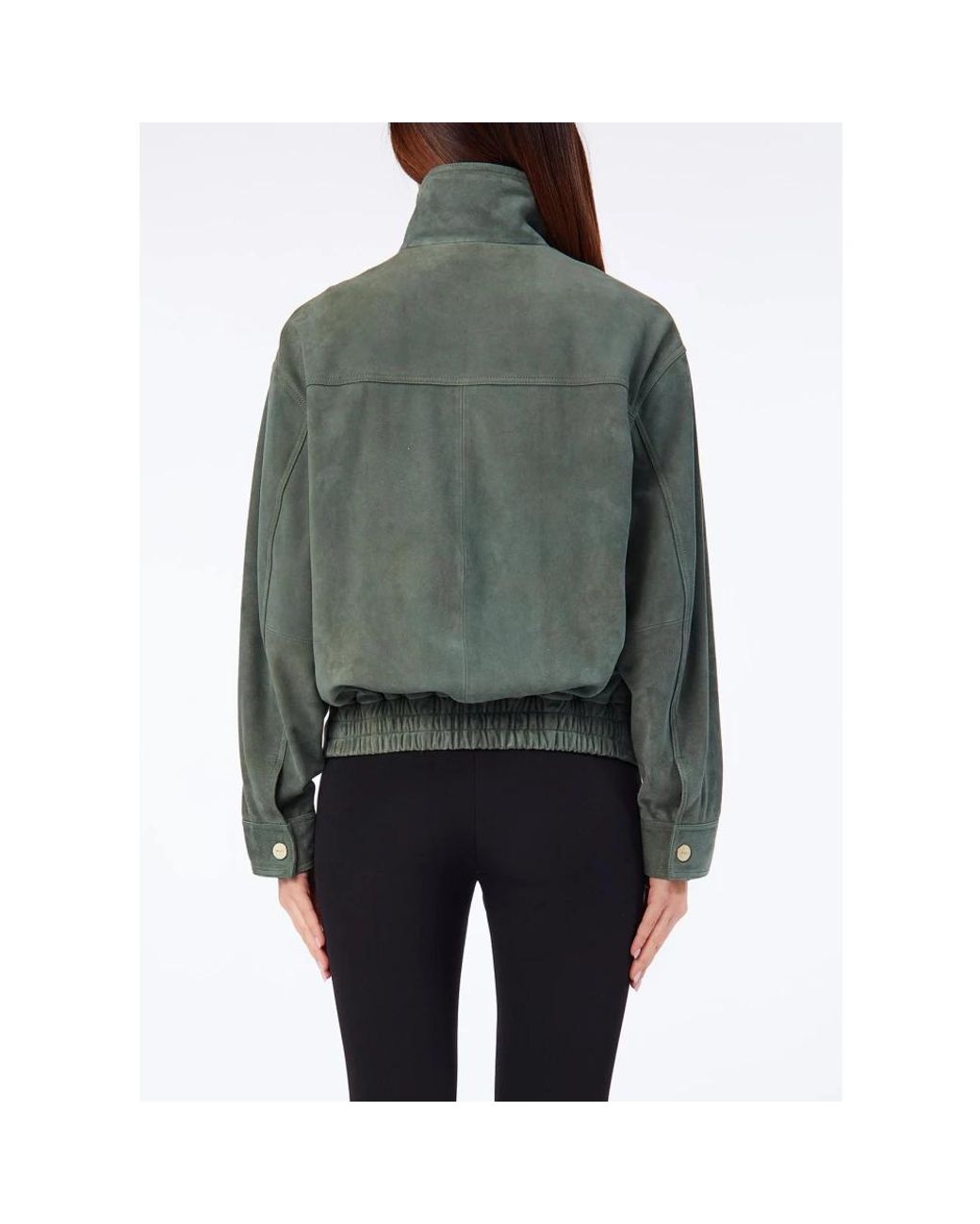 Liu Jo Green Leather Jackets
