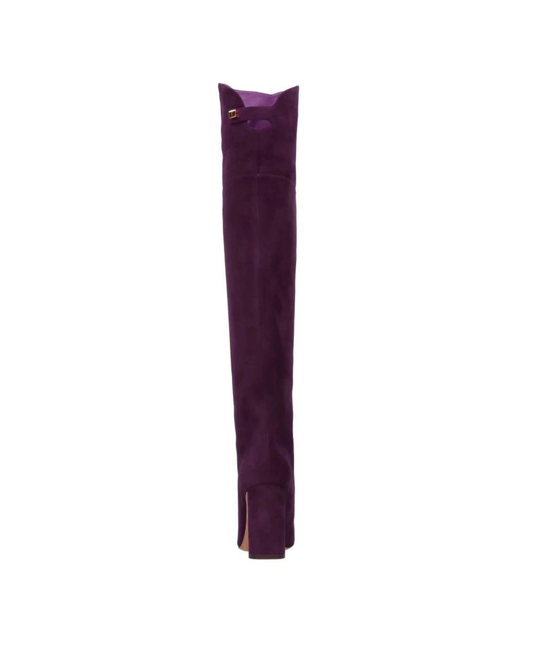 Maison Skorpios Purple Over-The-Knee Boots