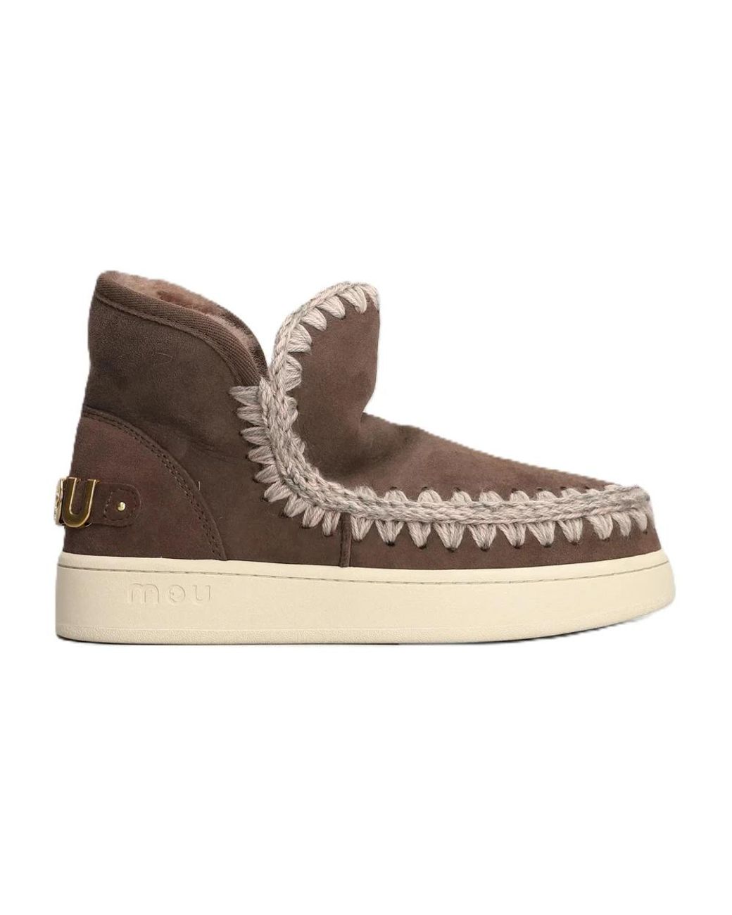 Mou Brown New Eskimo Sneaker Suede