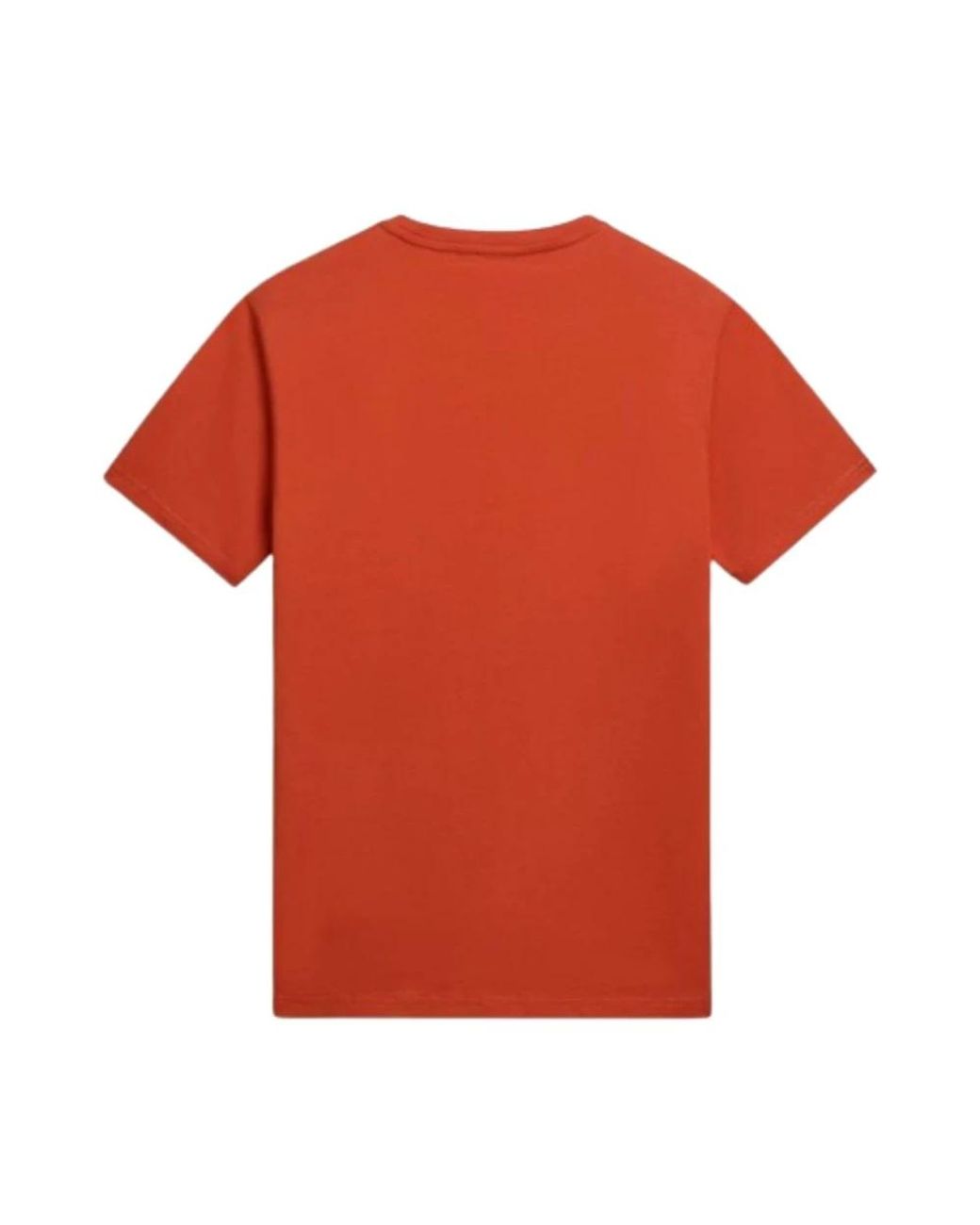 Napapijri Red T-Shirts for men
